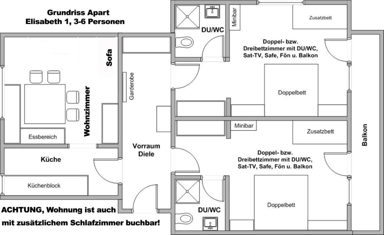 Apart Elisabeth See Exterior foto